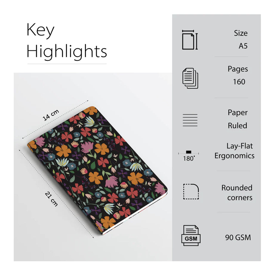 RULED NOTEBOOK | A5 NOTEBOOK