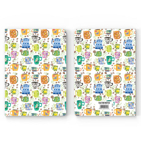 Cup And Saucers -Ruled Notebook(90 GSM/160 Pages/ A5 Notebook)