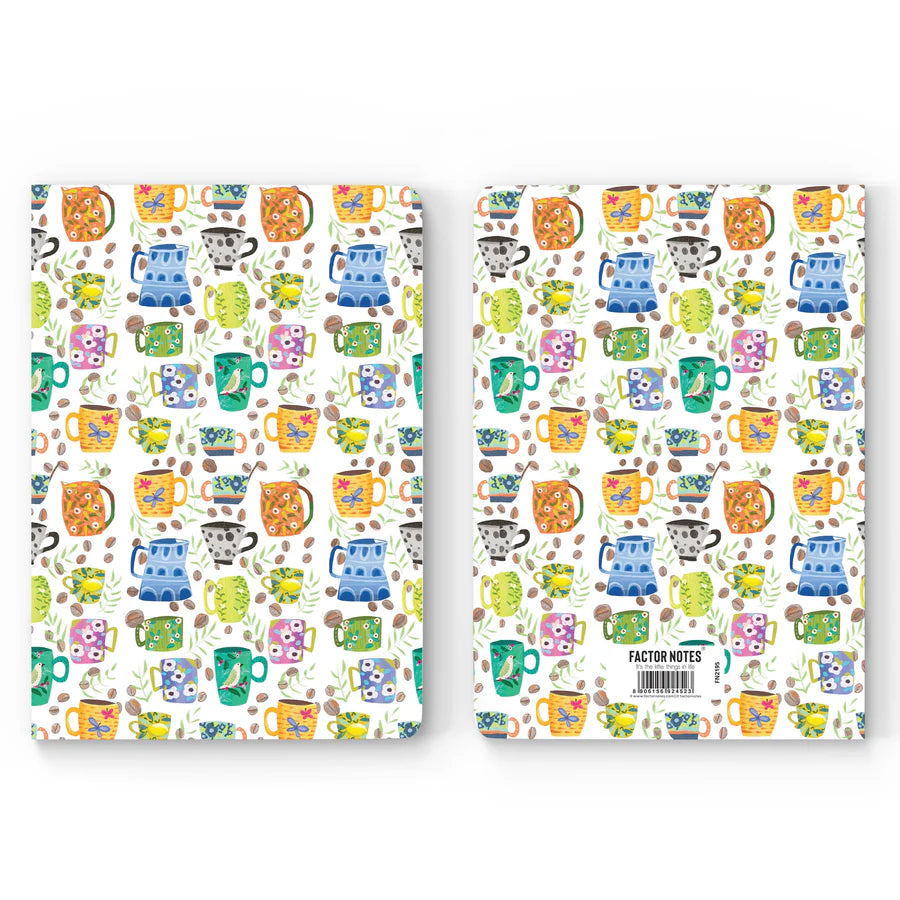 Cup And Saucers -Ruled Notebook(90 GSM/160 Pages/ A5 Notebook)