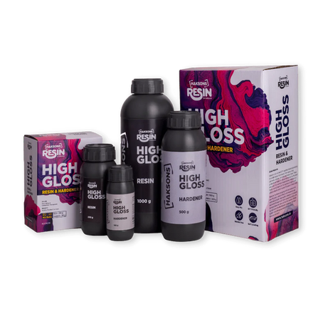 Haksons High Gloss Epoxy Resin & Hardener Coat