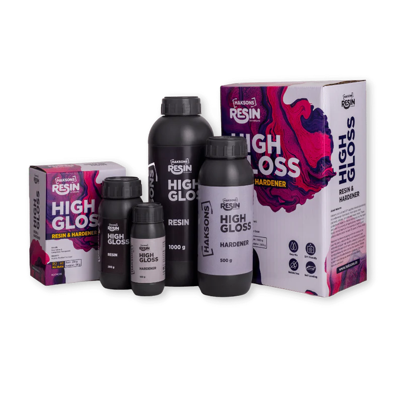 Haksons High Gloss Epoxy Resin & Hardener Coat