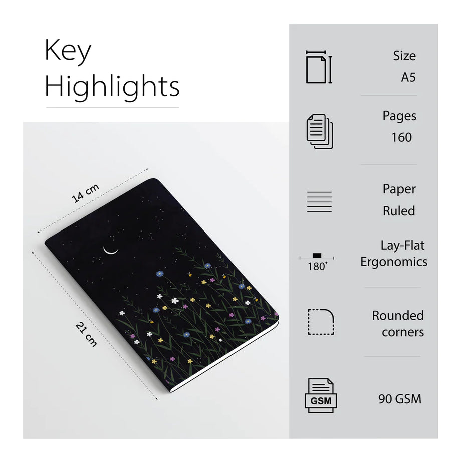 RULED NOTEBOOK | A5 NOTEBOOK