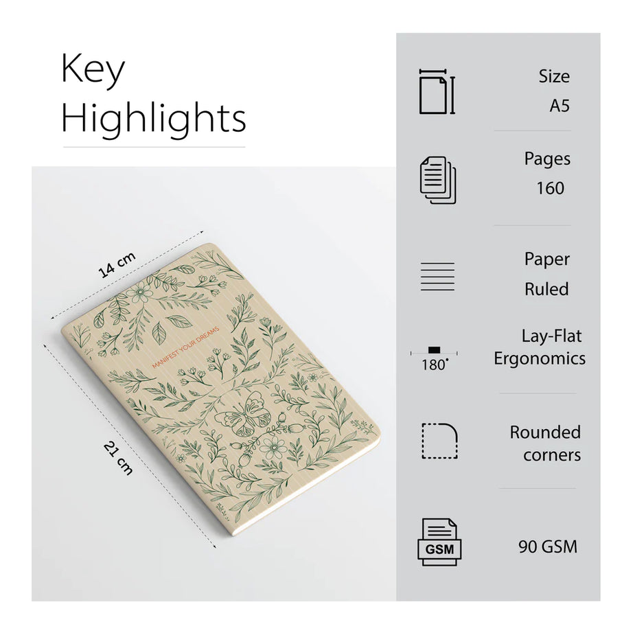 RULED NOTEBOOK | A5 NOTEBOOK