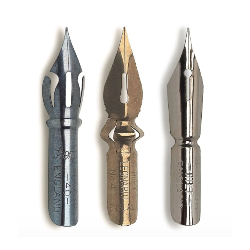 Manuscript Copperplate Dip Nibs - Set of 3