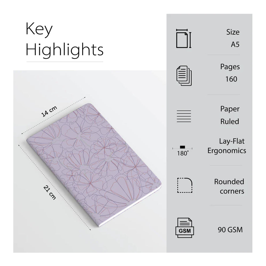 RULED NOTEBOOK | A5 NOTEBOOK