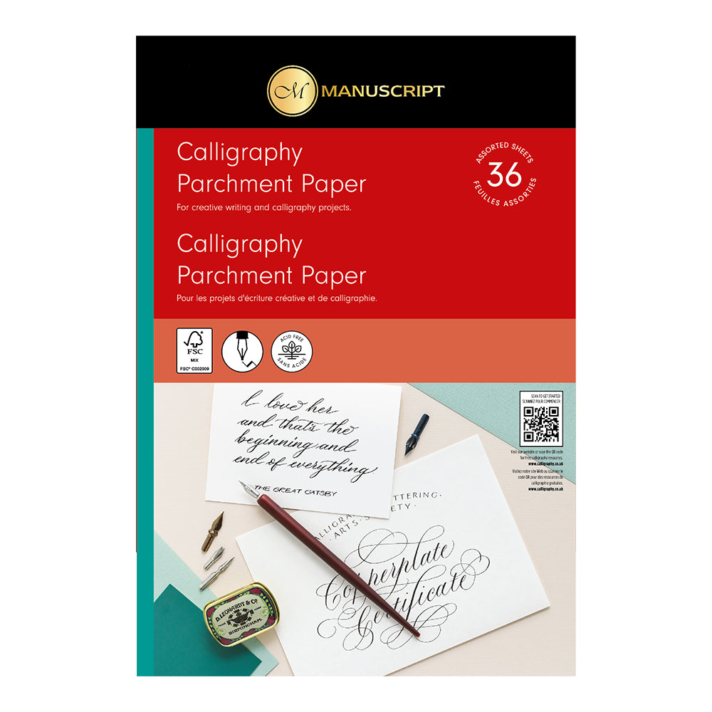 Manuscript Parchment Paper - A4 size/36 Sheets/90gsm